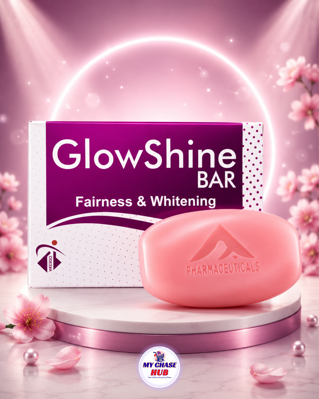 GlowShine Whitening Soap Bar
