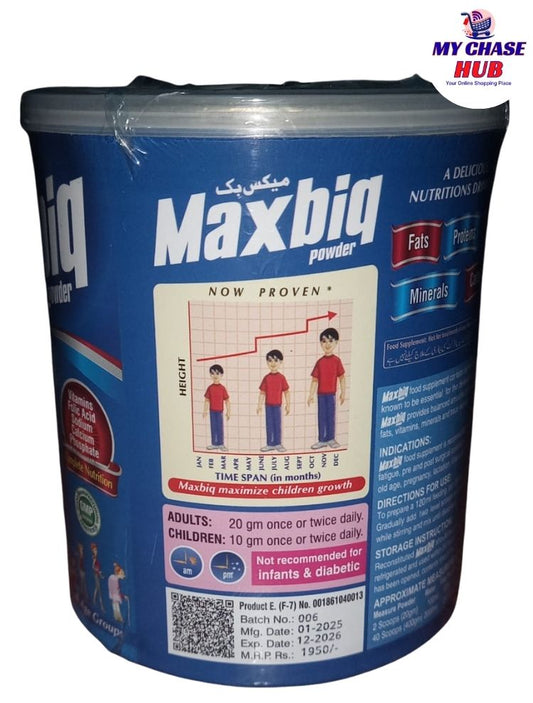 Height Growth Supplement Maxbiq | Maxbiq Height Grow Powder