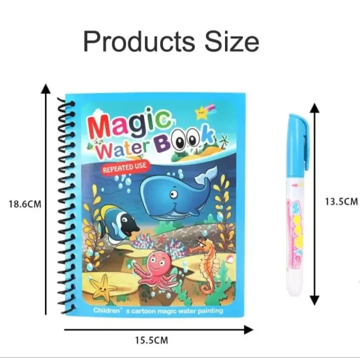Magic Water Book Painting Drawing Color