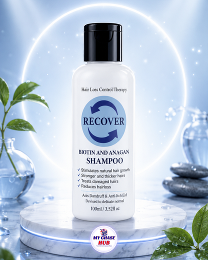 RECOVER ANTI HAIR FALL SHAMPOO | BIOTIN & ANAGAIN HAIR GROWTH