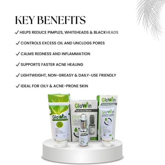 Clear Skin Acne Defense Kit pimple controlClear Skin Acne Defense Kit | Anti Acne Face Wash, Serum & Cream