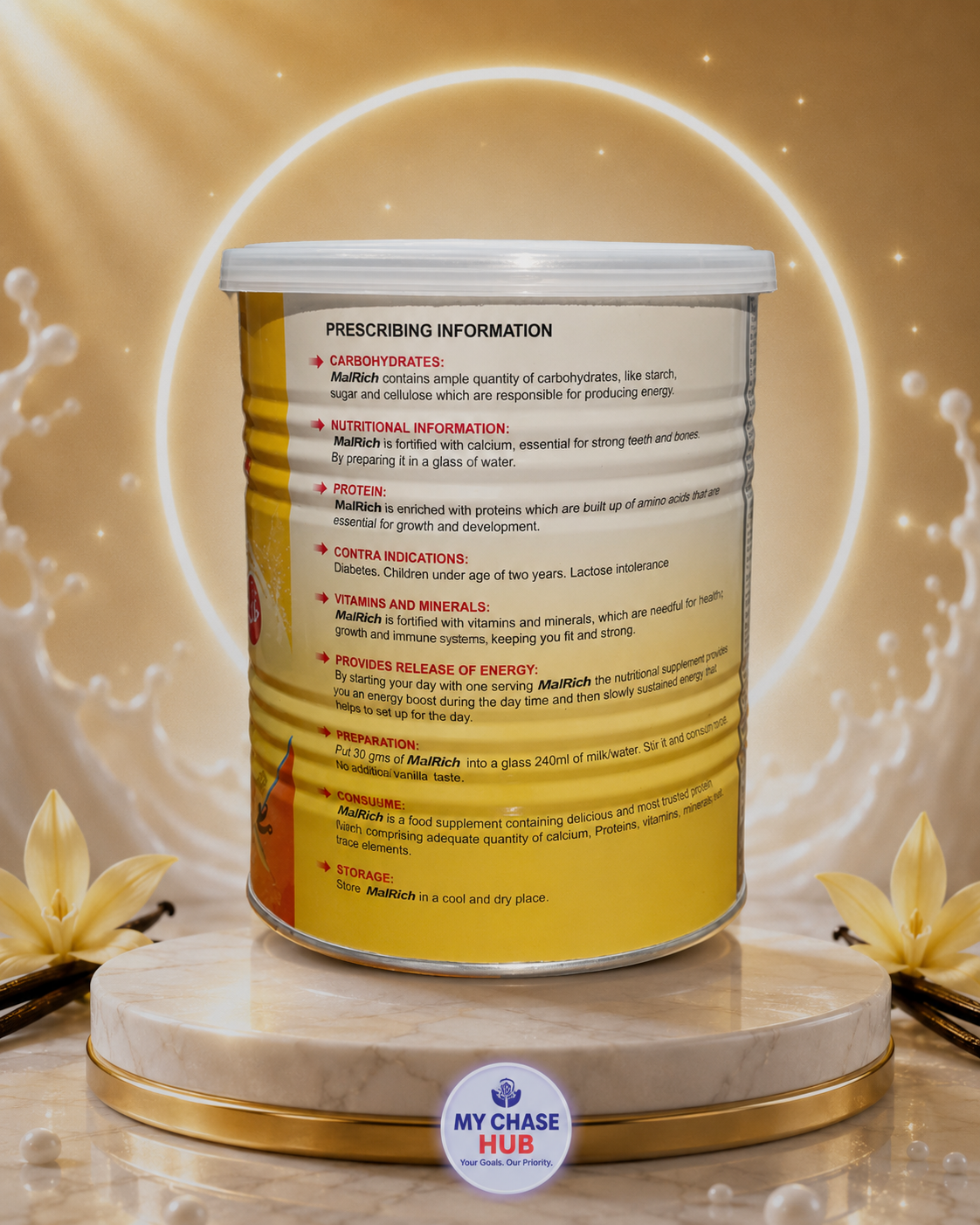 Malrich weight gain milk powder