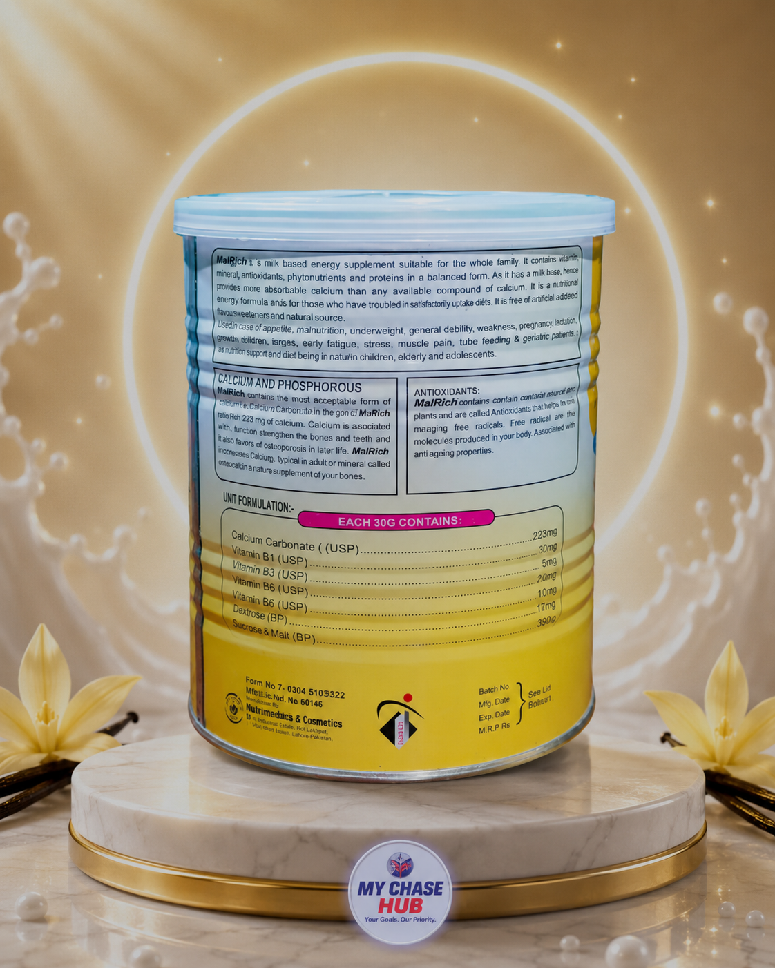 Malrich weight gain milk powder