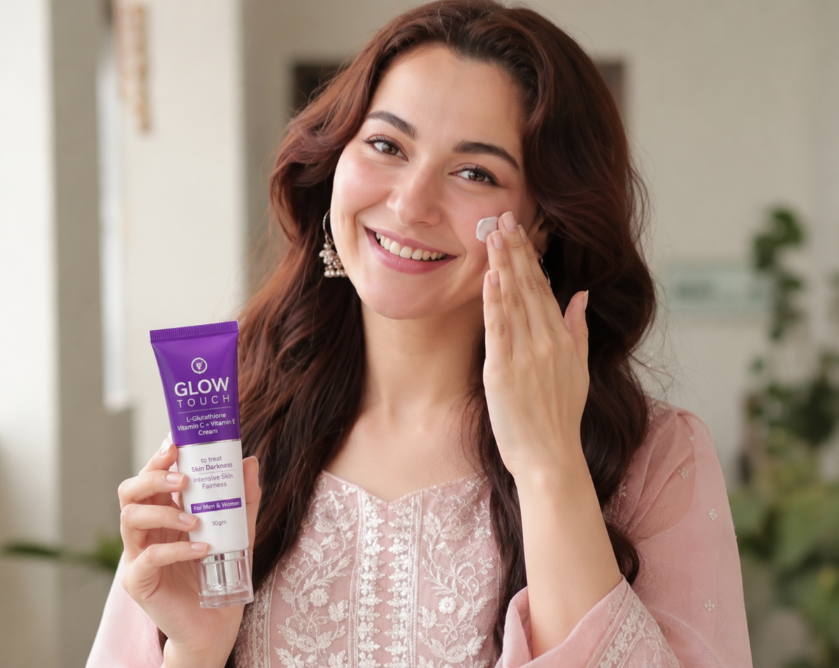 Glow Touch Whitening Cream and Glow Touch Facewash