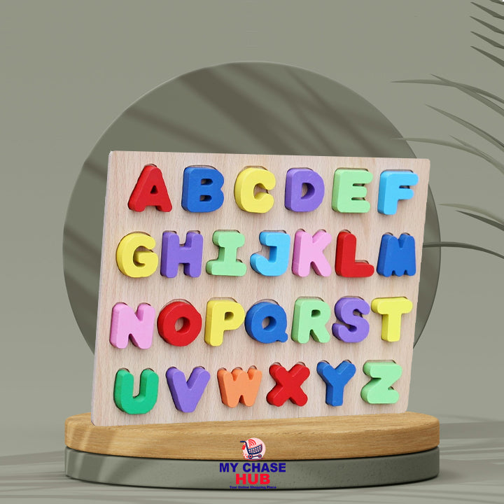 WOODEN BOARD ABC – My Chase Hub