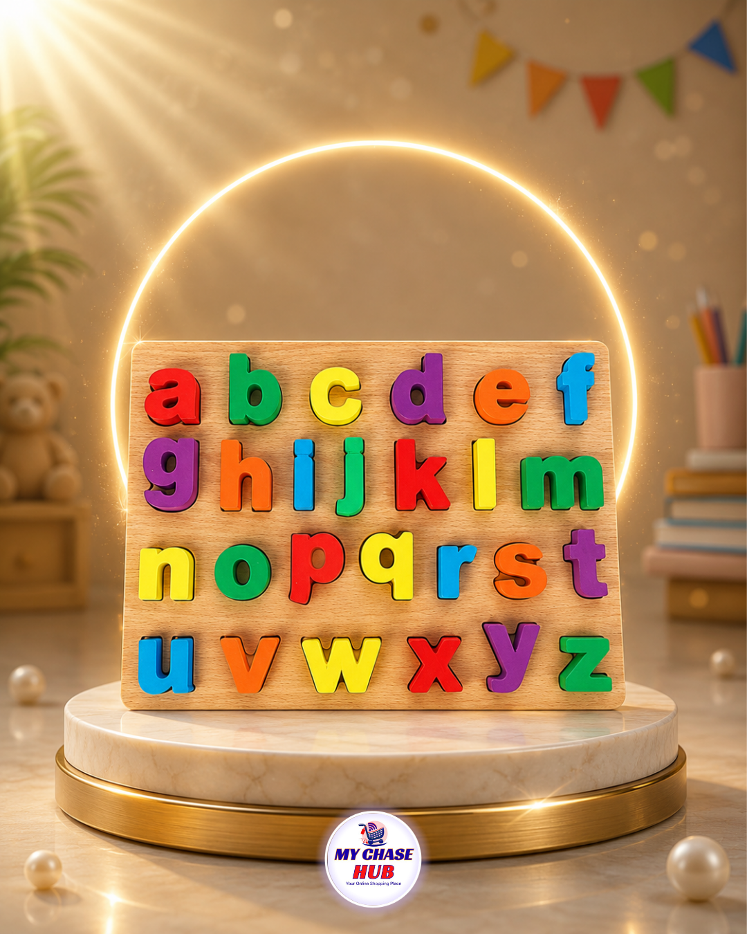 WOODEN BOARD ABC
